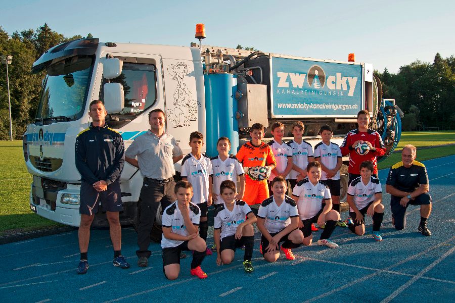 Junioren Team des FC Hinwil