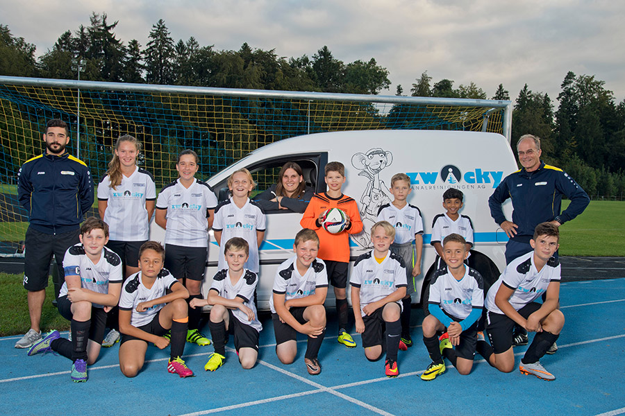 G-Junioren des FC Hinwil